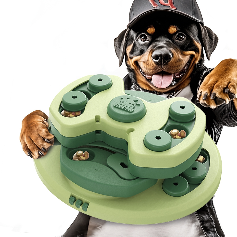 智慧猎犬 宠物益智玩具 旋转魔法塔 