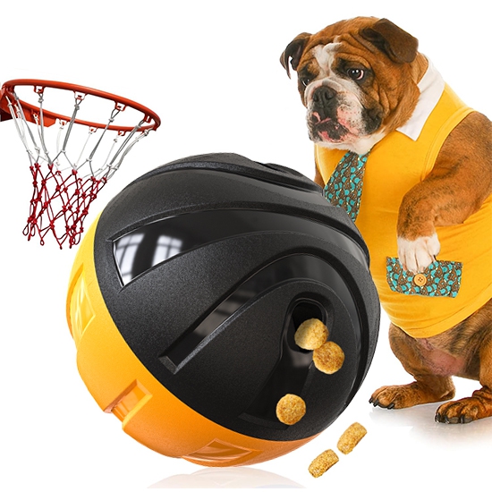 智慧猎犬 宠物益智玩具 怪叫篮球 